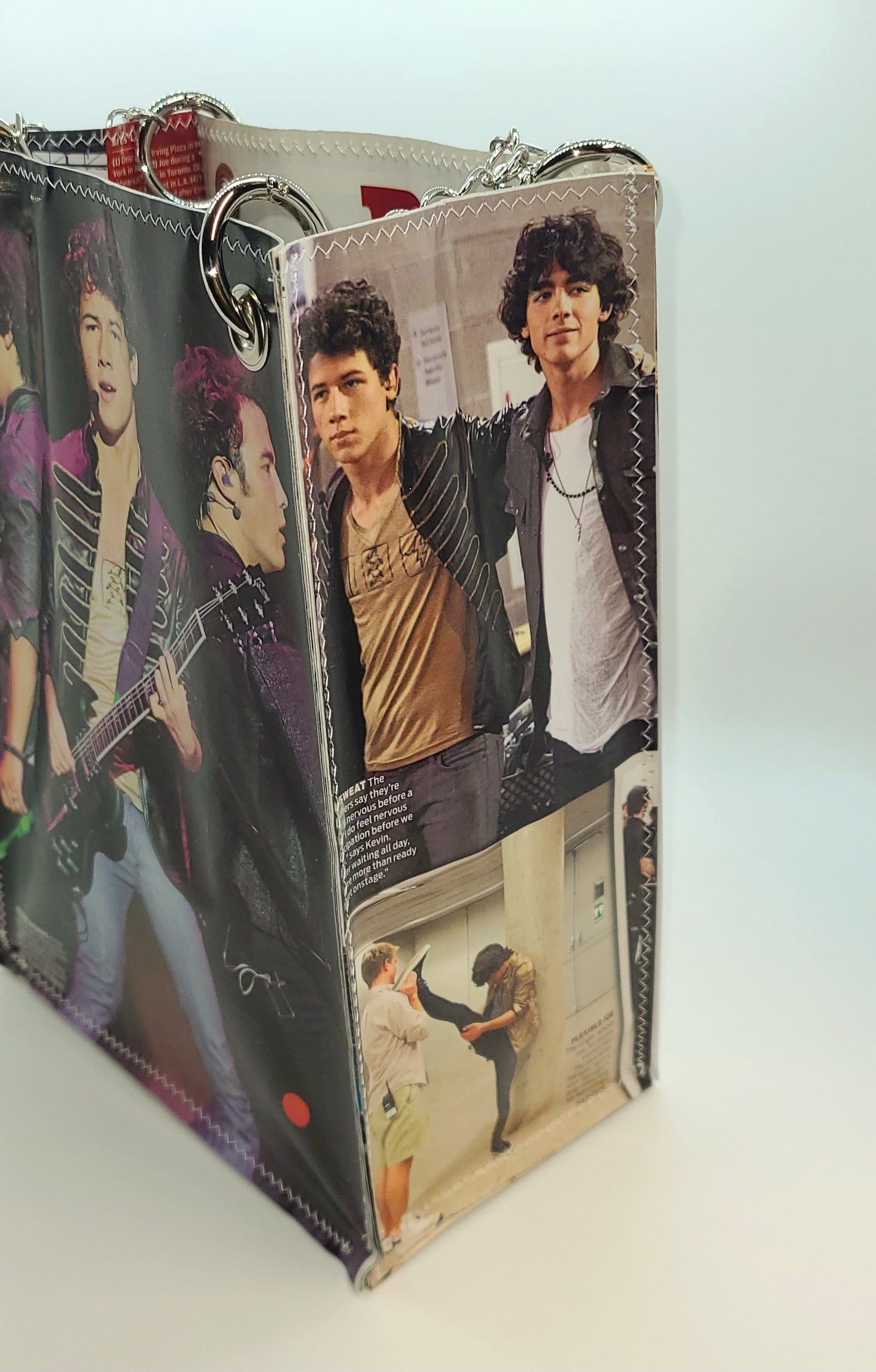 Magazine Tote featuring The Jonas Brothers | Pauz Apparel