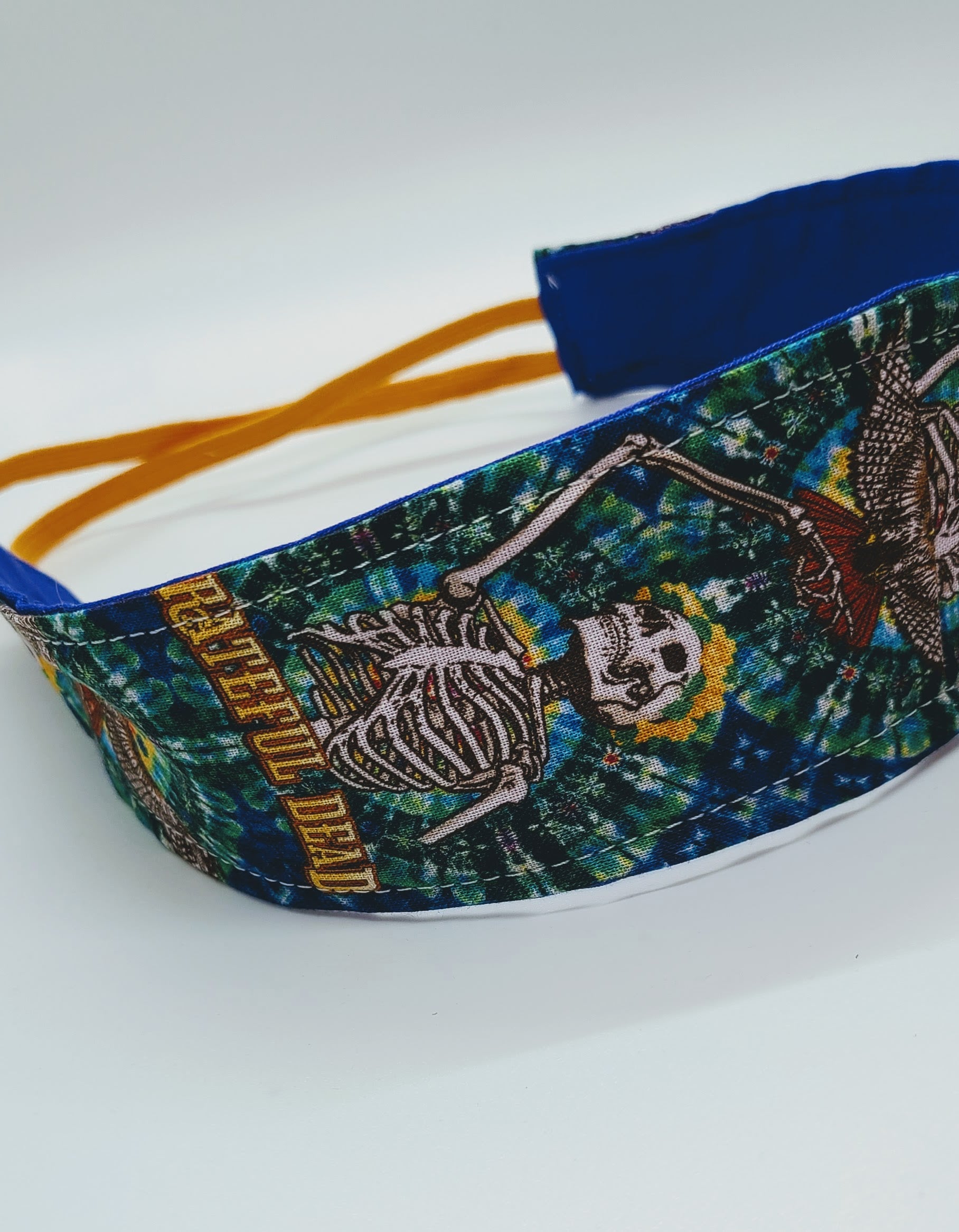 Grateful Dead Skeleton Headband Pauz Apparel Accessories